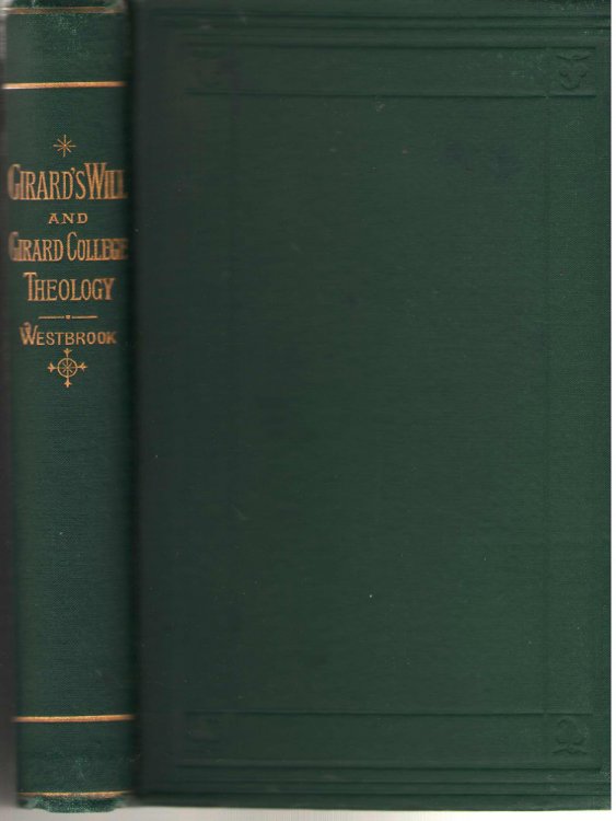 Image for Girard's Will and Girard College Theology Girard's Will and Girard College Theology