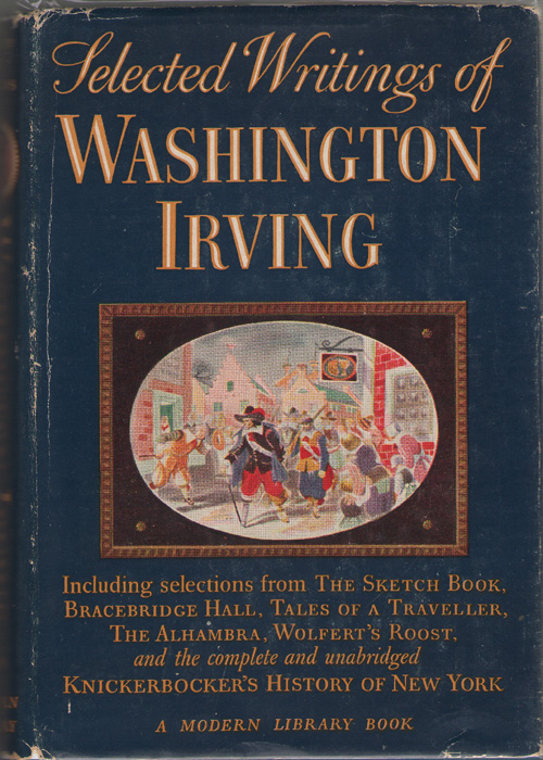 Image for Selected Writings of Washington Irving Selected Writings of Washington Irving