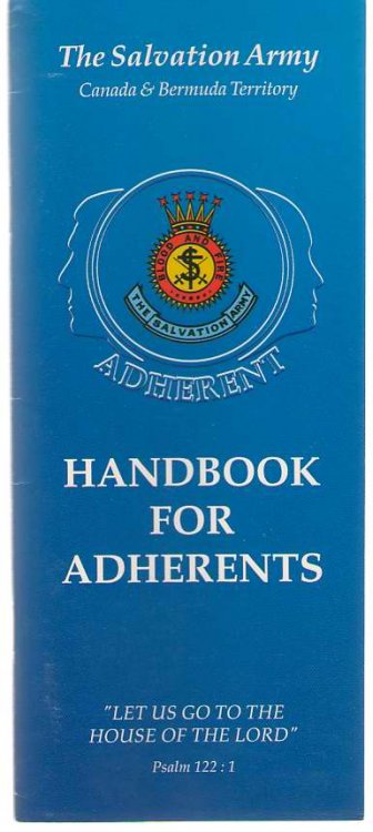 Image for Handbook For Adherents Handbook For Adherents
