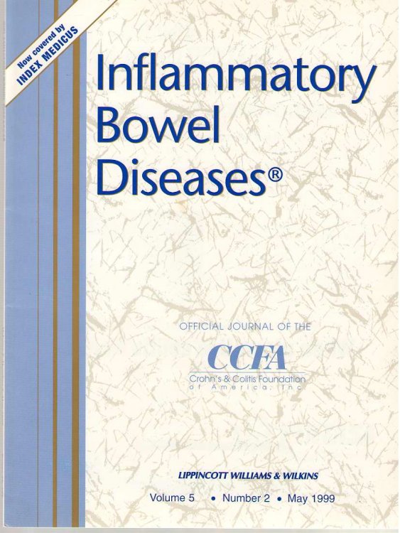 Image for Inflammatory Bowel Diseases: Official Journal Of The Ccfa Volume 5 - Number 2 - May 1999 Inflammatory Bowel Diseases: Official Journal Of The Ccfa Volume 5 - Number 2 - May 1999