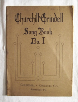 Image for Churchill Grindell Song Book - No I Contains Songs for the Primary and Intermediate Grades Churchill Grindell Song Book - No I Contains Songs for the Primary and Intermediate Grades