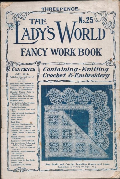 Image for The Lady's World. No.25. Fancy Work Book. The Lady's World. No.25. Fancy Work Book.