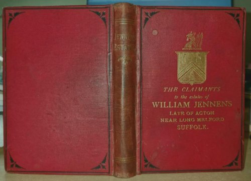 Image for The Great Jennens Case : Being An Epitome Of The History Of The Jennens Family. Compiled On Behalf Of The Jennens Family By Messrs. Harrison & Willis. The Great Jennens Case : Being An Epitome Of The History Of The Jennens Family. Compiled On Behalf Of The Jennens Family By Messrs. Harrison & Willis.