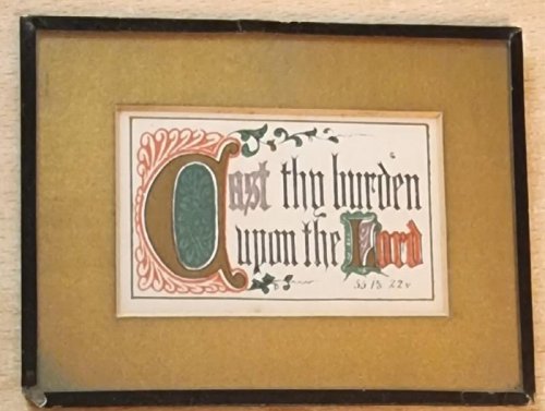 Illuminated Biblical Verse: 
