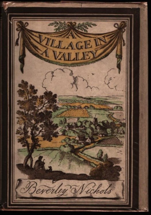 A Village in a Valley. (Illustrated by Rex Whistler).