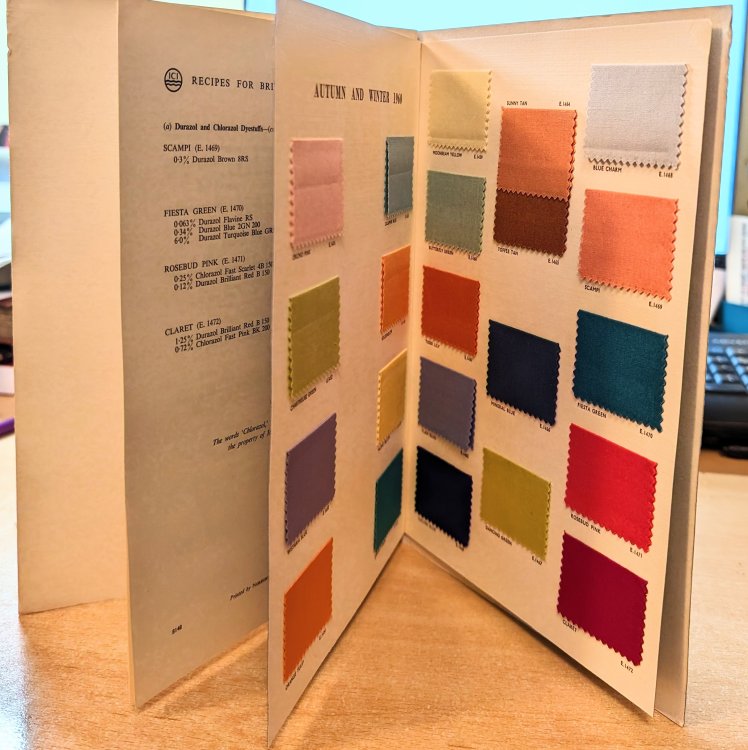 Image for Recipes For British Colour Council Shades. Women's Wear Autumn & Winter 1960 Cotton . Recipes For British Colour Council Shades. Women's Wear Autumn & Winter 1960 Cotton .