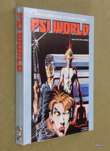 PSI World Role Playing Game RPG (SEALED Box Set) Fantasy Games Unlimited FGU 2301