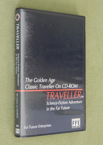 Classic Traveller RPG on CD-ROM Far Future Enterprises FFE 271
