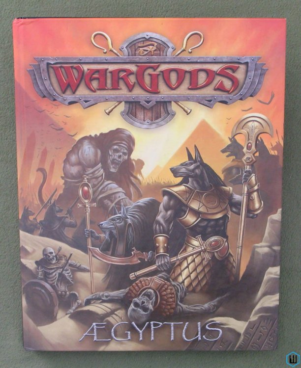War Gods of Aegyptus Roleplaying Game RPG (Hardcover)