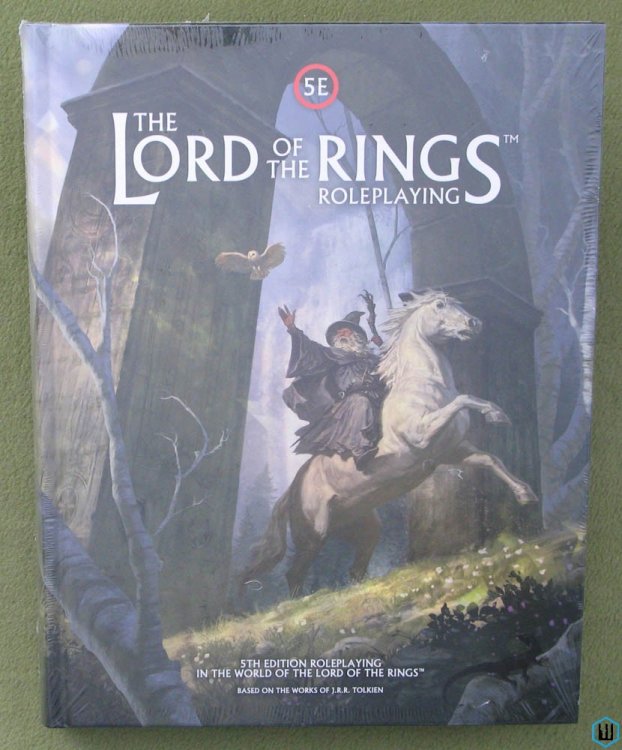 Lord of the Rings Roleplaying RPG 5E Middle Earth SEALED w Map