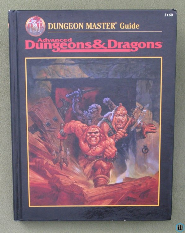 Dungeon Master Guide (Advanced Dungeons & Dragons, 2nd Edition Revised) TSR 2160