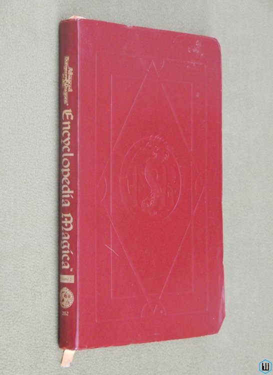 Encyclopedia Magica 2 D-P (Advanced Dungeons Dragons) BIBLE LEATHERETTE COVER