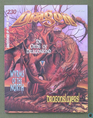 Dragon Magazine, Issue 230 (Dragons Birthright, Greyhawk, Forgotten Realms)