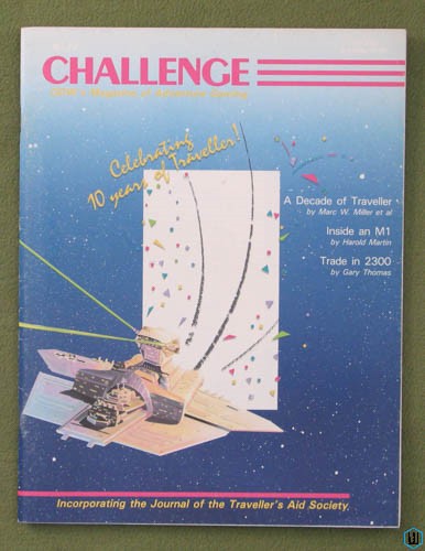 Challenge Magazine, Issue 29 (Twilight 2000, Traveller, 2300AD) GDW Game Designers Workshop