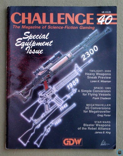 Challenge Magazine, Issue 40 Game Designers Workshop (GDW)