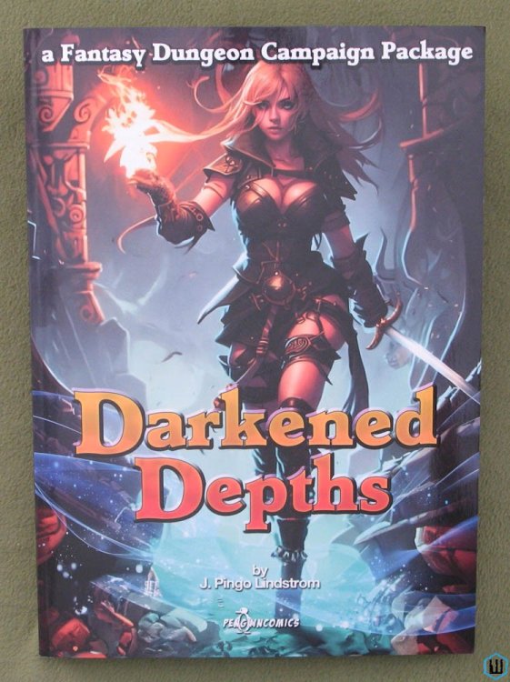 Darkened Depths: Fantasy Dungeon Campaign PenguinComics (Penguin) Pingo Lindstrom