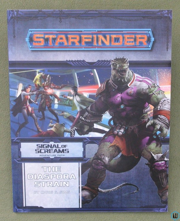 The Diaspora Strain (Starfinder RPG Signal of Screams Adventure Path 1 of 3) Paizo PZO7210