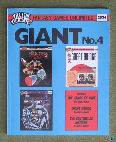 Image for Giant No. 4 (Villains & Vigilantes RPG) Giant No. 4 (Villains & Vigilantes RPG)