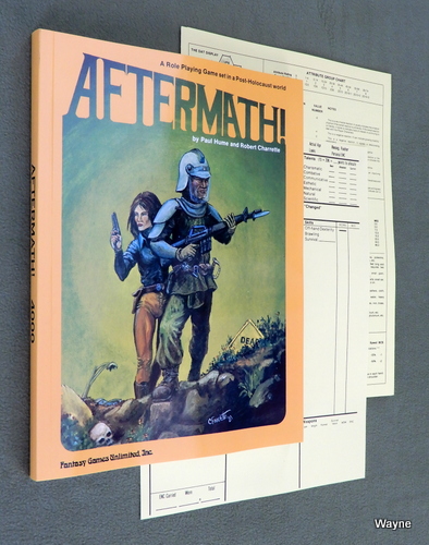 Image for AFTERMATH RPG (Paperback) Post Holocaust Roleplaying Game FGU Fantasy Games Unlimited 4000 AFTERMATH RPG (Paperback) Post Holocaust Roleplaying Game FGU Fantasy Games Unlimited 4000