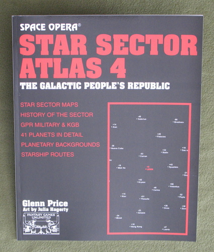 Star Sector Atlas 4: The Galactic People's Republic (Space Opera RPG) FGU 7144