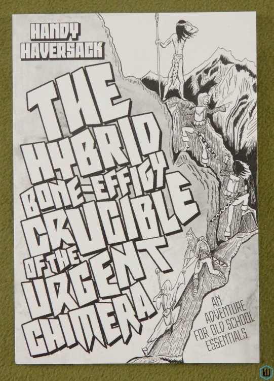 Hybrid Bone Effigy Crucible Urgent Chimera (Old School Essentials OSE) Handy Haversack Exalted Funeral Press
