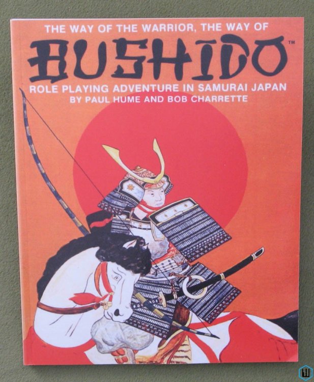 BUSHIDO RPG: Samurai Japan Role Playing (Paperback REPRINT) Fantasy Games Unlimited FGU 6801