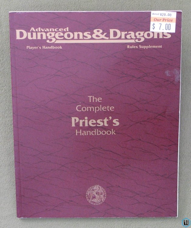 Complete Priest's Handbook (Advanced Dungeons & Dragons Accessory PHBR3) TSR 2113