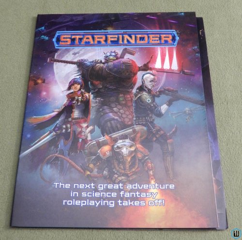 Absalom Poster: Starfinder Roleplaying Game RPG Glossy Conspectus Introduction Paizo