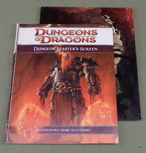 Dungeon Master's Screen (Dungeons Dragons 4th Edition 4e) DM