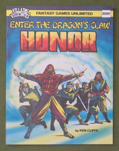 Honor: Enter the Dragon's Claw (Villains & Vigilantes RPG)