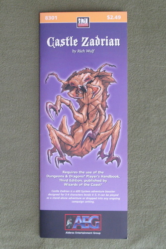 Castle Zadrian (Dungeons and Dragons, 3rd Edition: D20 System)