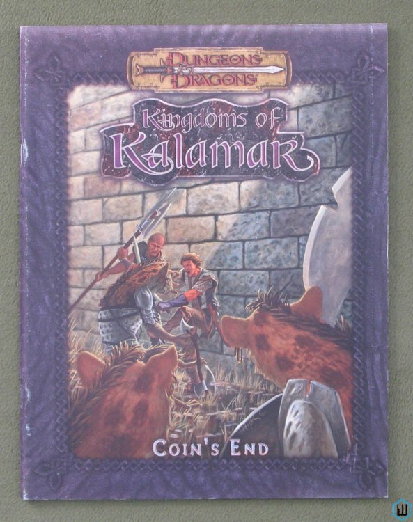 Coin's End (Dungeons & Dragons: Kingdoms of Kalamar Adventure) Kenzer K&C1102