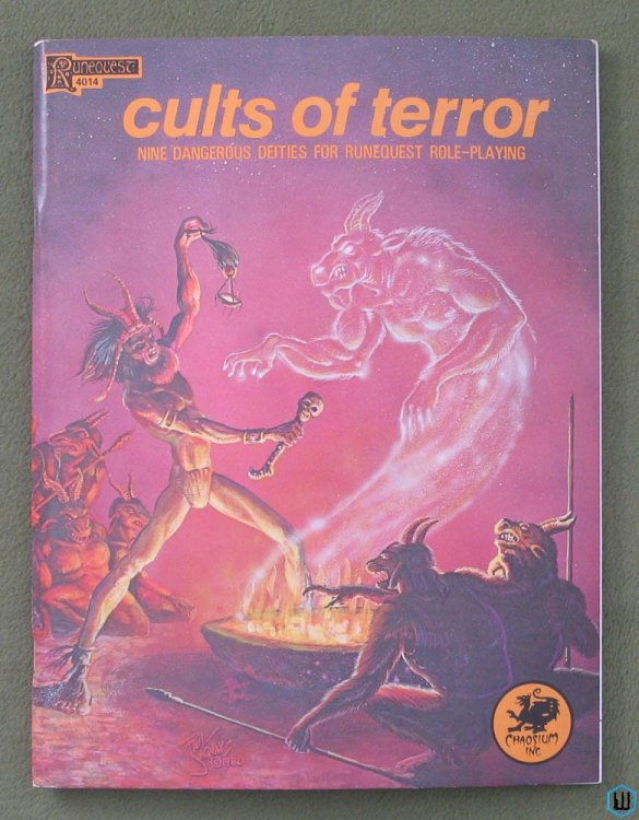 Cults of Terror: Nine Dangerous Deities for Runequest Role-playing