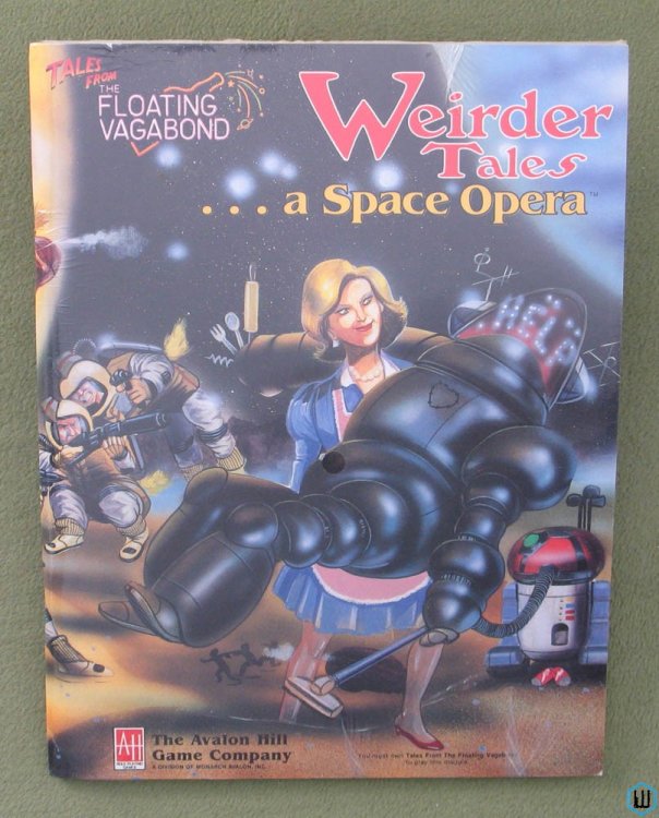 Weirder Tales. A Space Opera (Tales From the Floating Vagabond RPG) Avalon Hill AH 9005061
