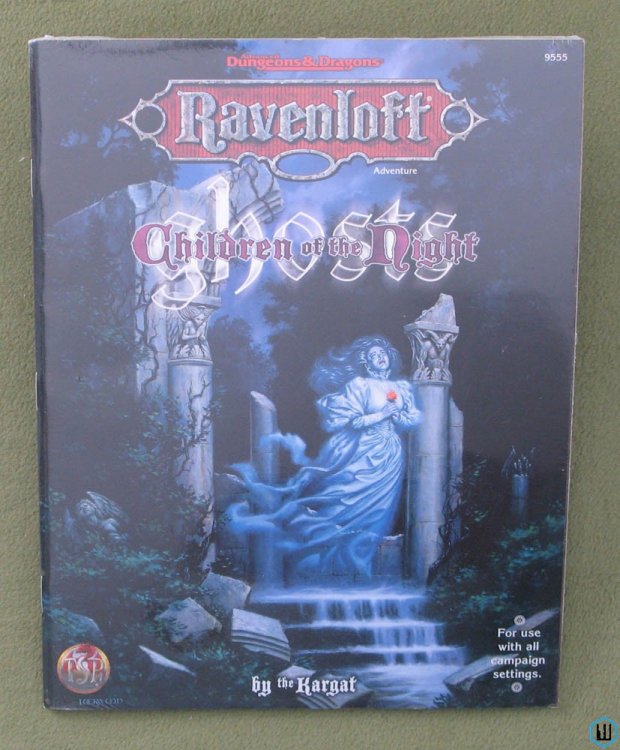 Children of the Night: Ghosts - SEALED (Advanced Dungeons Dragons Ravenloft) TSR 9555
