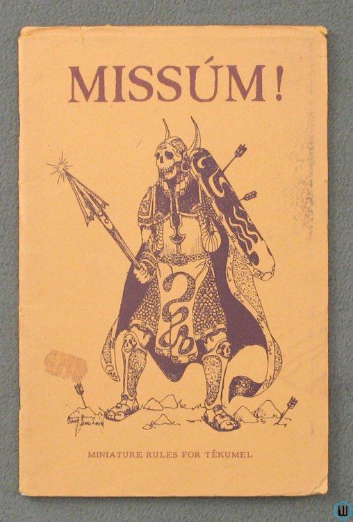 Missm (Missum): Miniature Rules for Tekumel Imperium Publishing