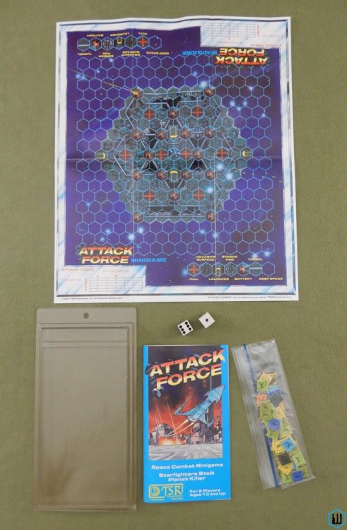 ATTACK FORCE: Space Combat Minigame Starfighters Stalk Planet Killer (Game)