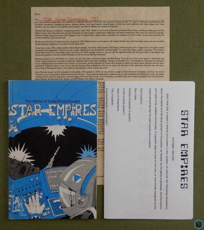 STAR EMPIRES (Game of Galactic Conquest) NO MAP