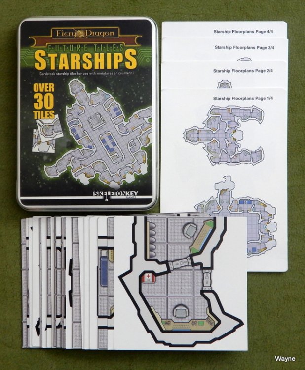 Future Tiles: Starships (Fiery Dragon) FDP4101