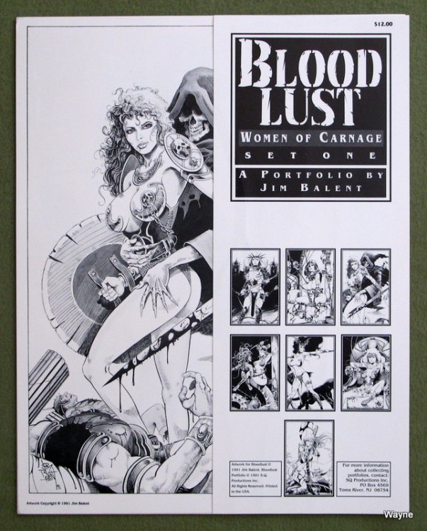 Blood Lust, Set One: Women of Carnage SQ Productions