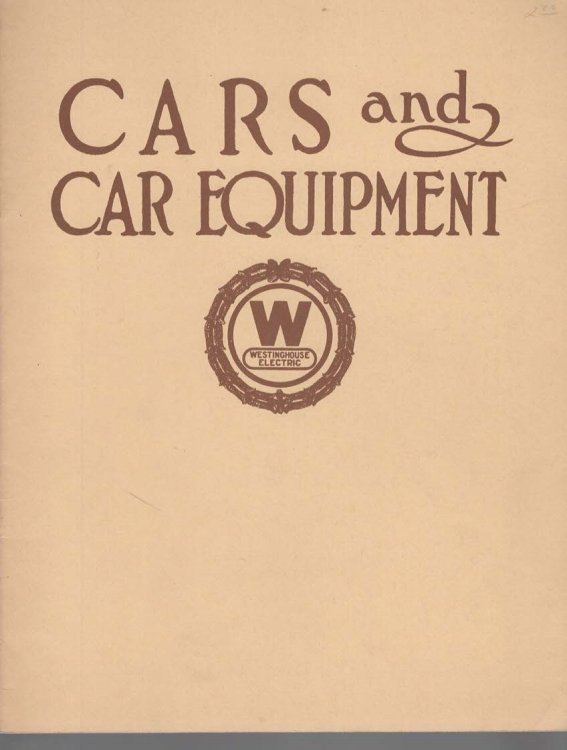 Cars and Car Equipment Volume II