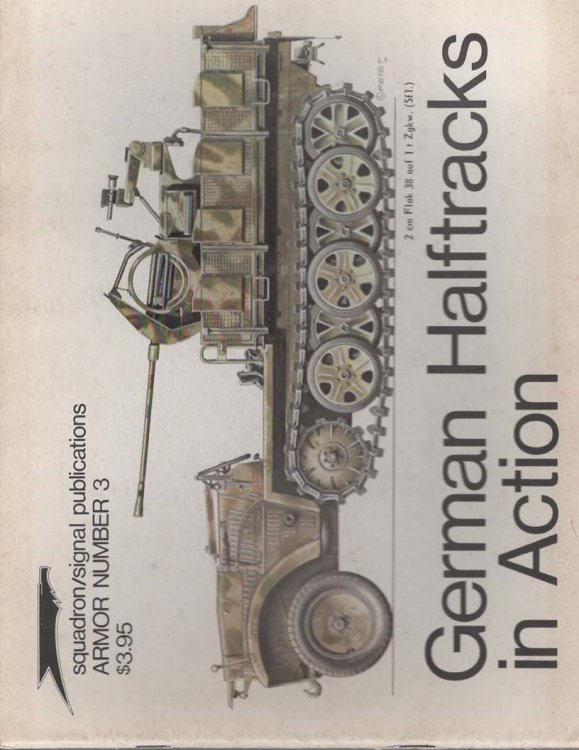 Image for German Halftracks in Action Armor Number 3 German Halftracks in Action Armor Number 3