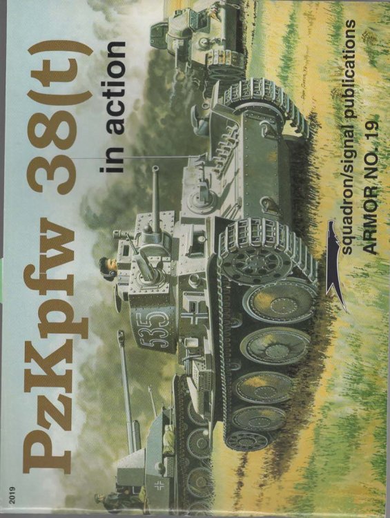 Image for PZKPFW 38 IN ACTION - ARMOR NO. 19 PZKPFW 38 IN ACTION - ARMOR NO. 19