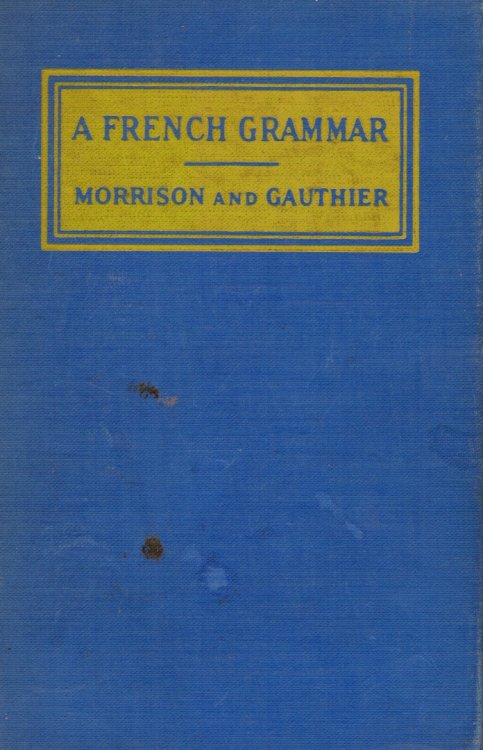 A French Grammar