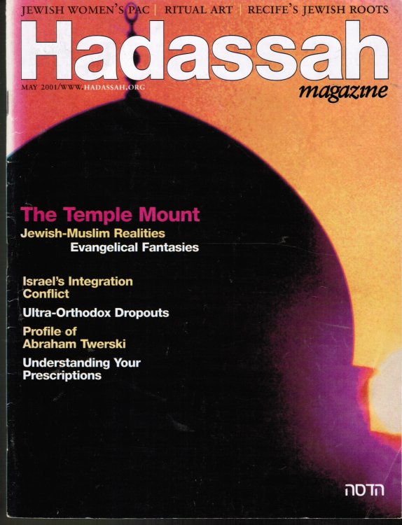 Hadassah Magazine: May 2001; Abraham Twerski