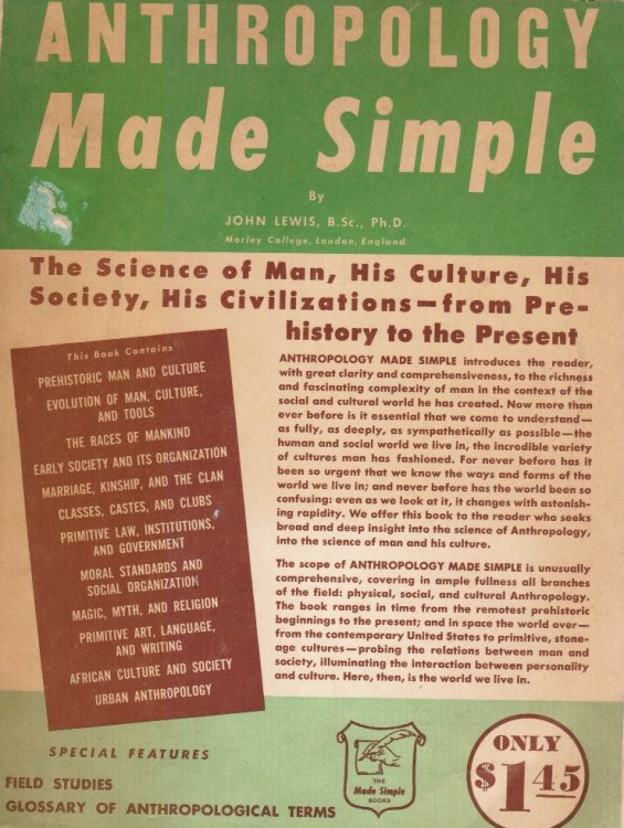 Image for Anthropology Made Simple Anthropology Made Simple