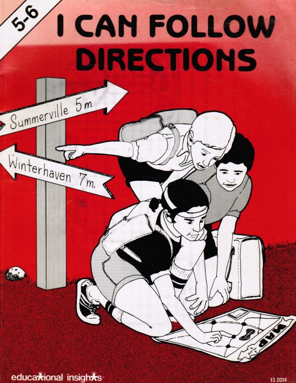 Image for I Can Follow Directions: 5-6 I Can Follow Directions: 5-6