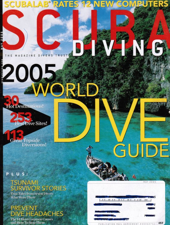Scuba Diving Magazine: May 2005; Feature: 2005 World Dive Guide