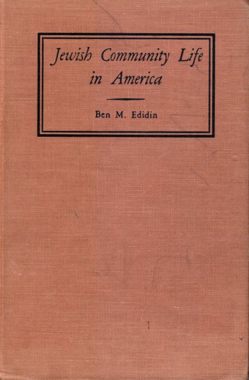 Jewish Community Life in America