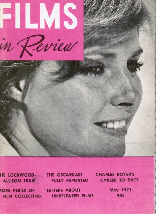 Image for Films in Review: May 1971; Jennifer O'Neill (COVER) Films in Review: May 1971; Jennifer O'Neill (COVER)